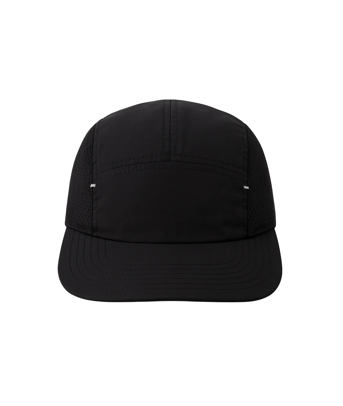 Black cap on a white background