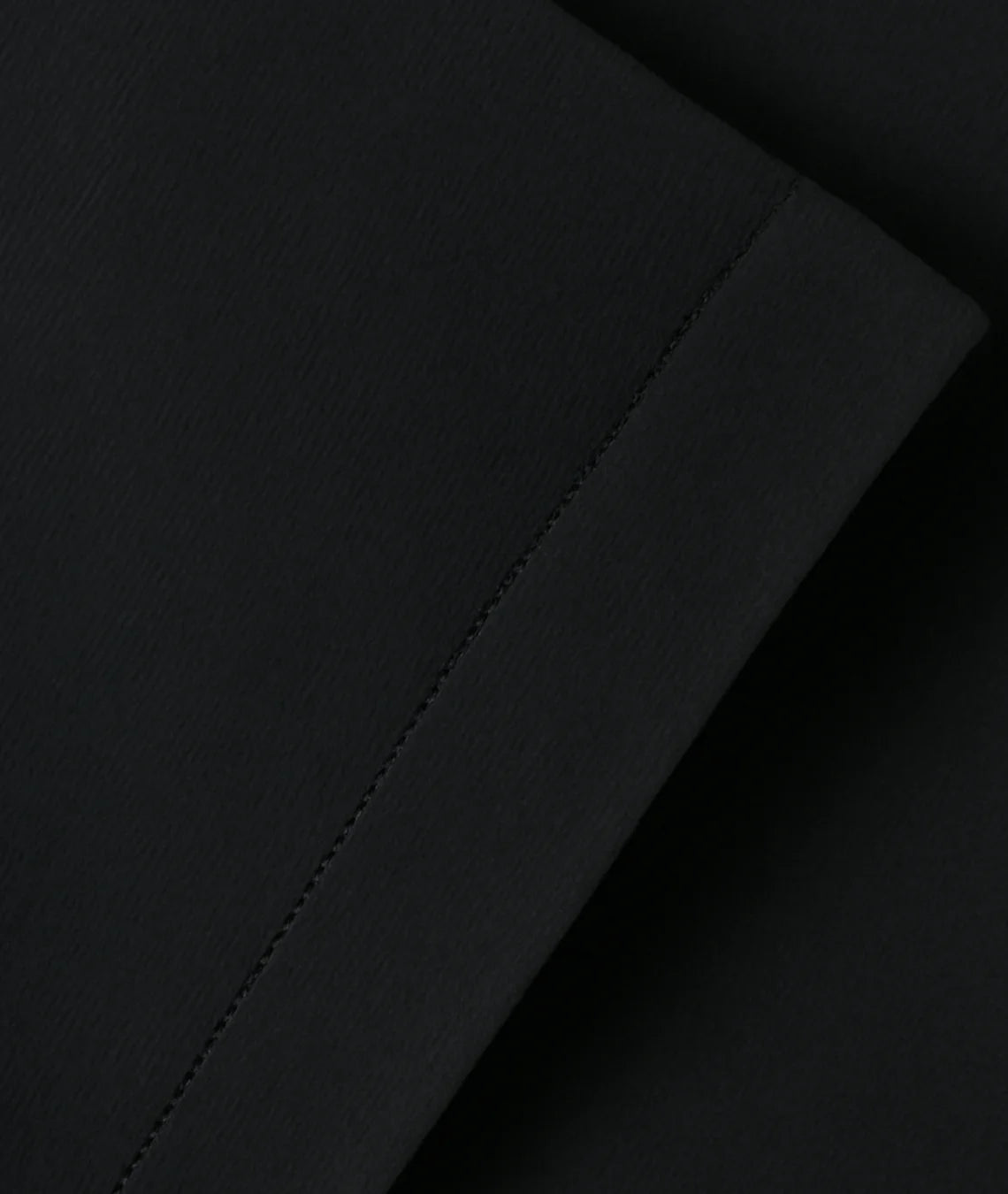 Close-up of black fabric texture